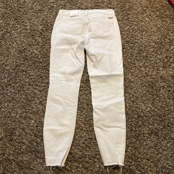 NWT white distressed Kancan jeans - Picture 4 of 8